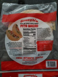 Josephs Pita Bread Nutrition