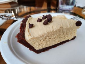 Peanut Butter Cream Pie Slice
