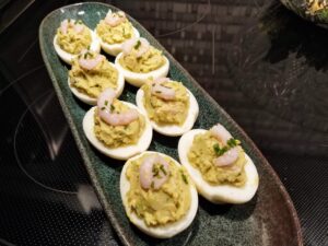 Avocado Deviled Eggs